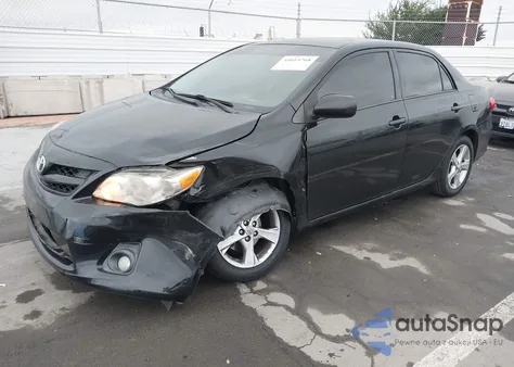 2012 Toyota Corolla Le from USA, damaged, VIN 2T1BU4EE2CC756061